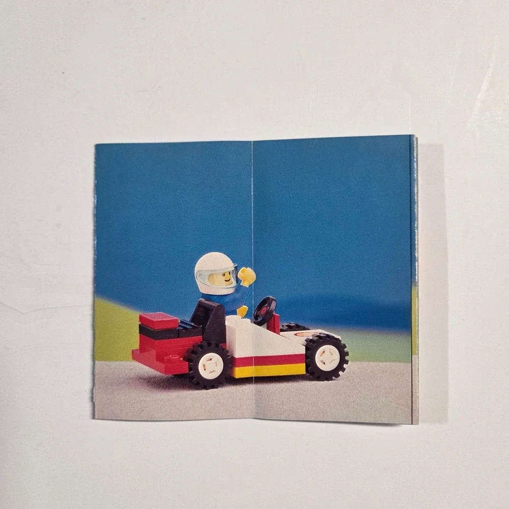 LEGO Instructions 6503 Sprint Racer Town Legoland Vintage 1988 Manual Booklet